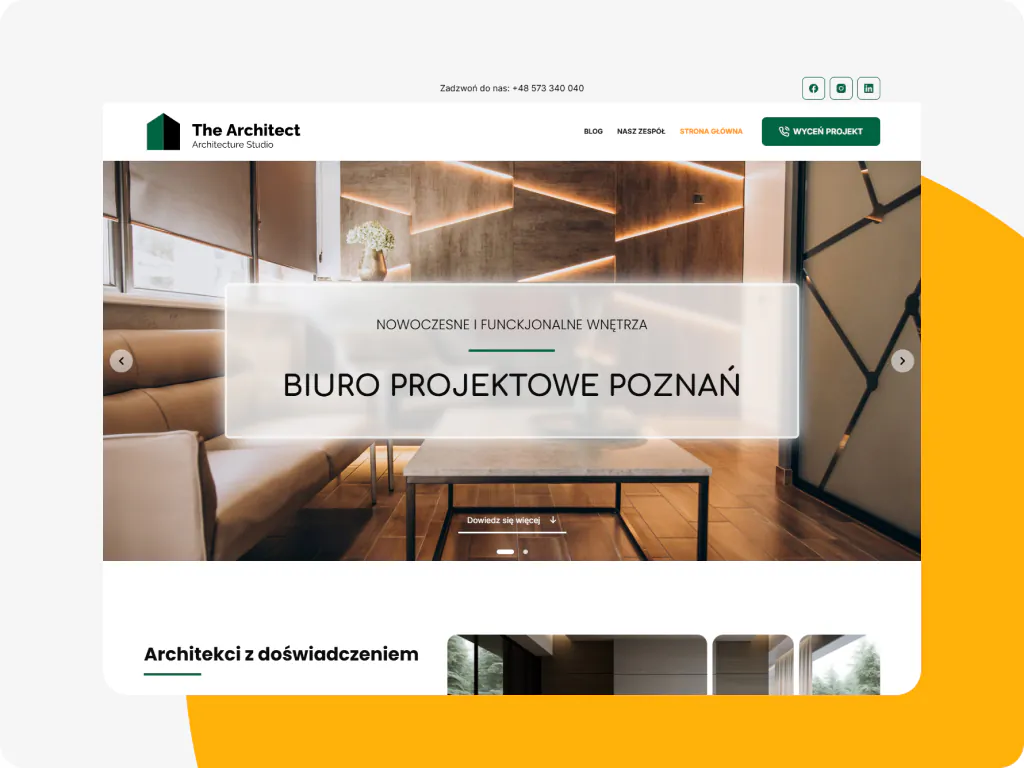 Przykładowa tania strona internetowa