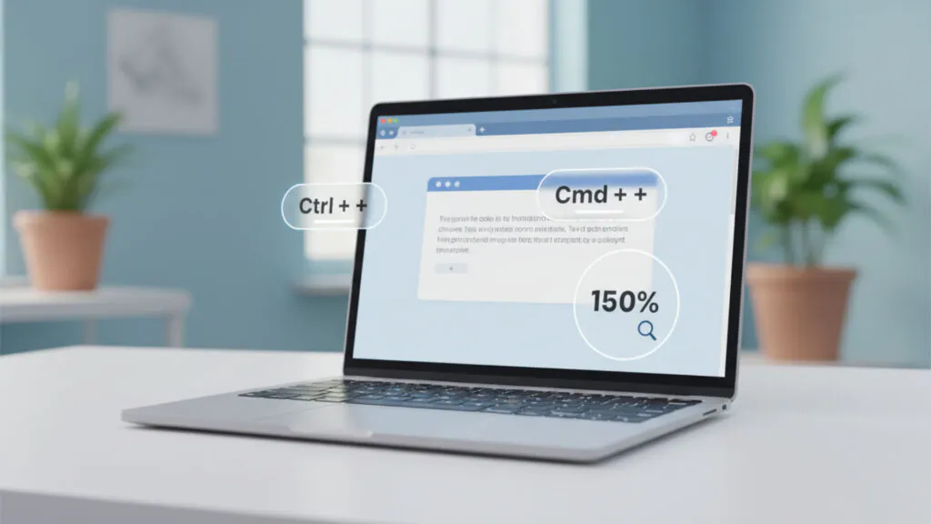 Sposoby powiększania tekstu w przeglądarce