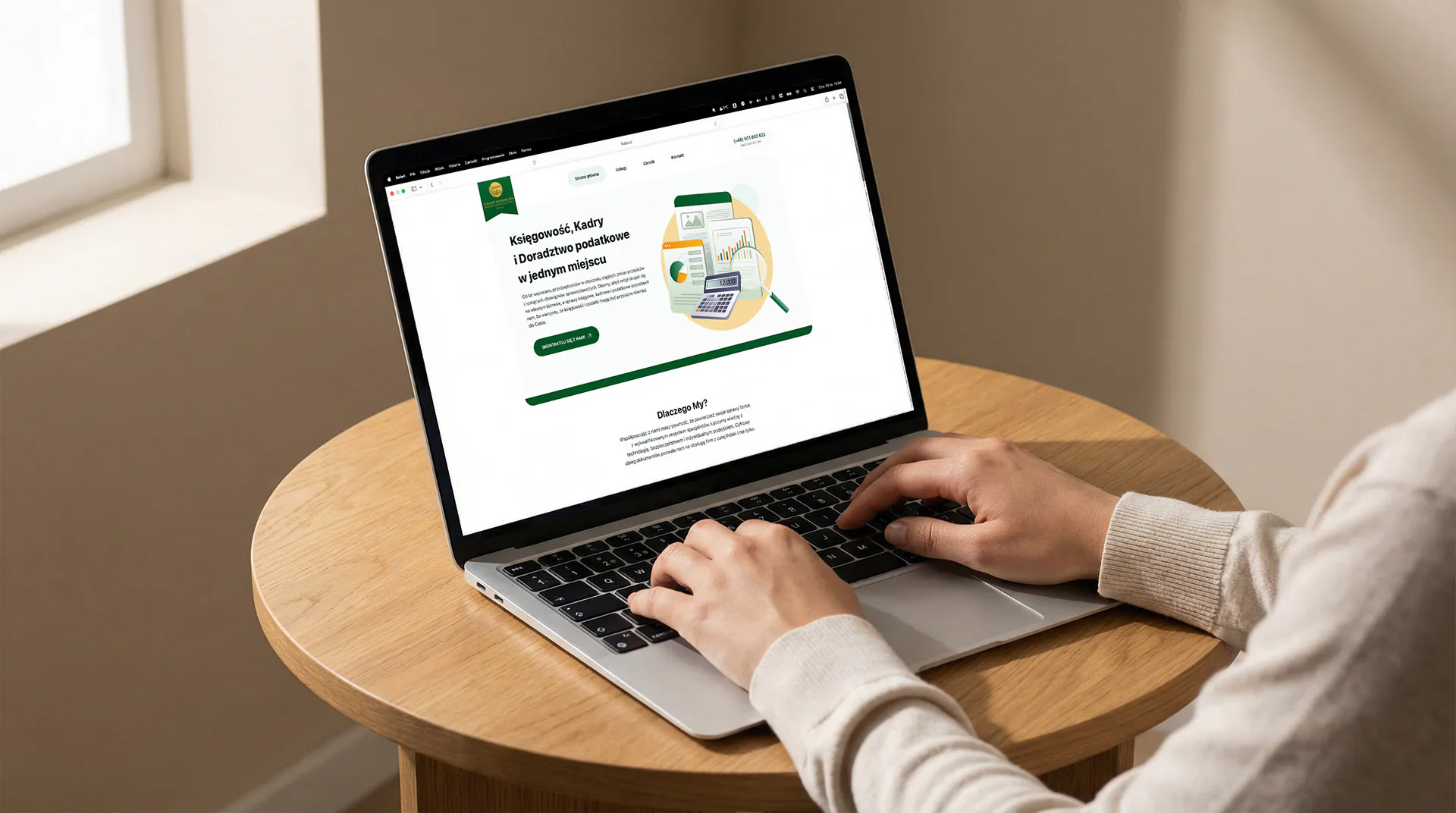 Tanie strony internetowe - biuro rachunkowe